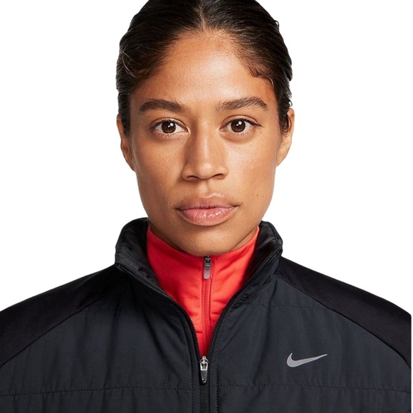 NEW Nike Therma-Fit Swift Running Puffer Vest w/Bungee, Reflectors & Zip Pockets - Picture 6 of 8